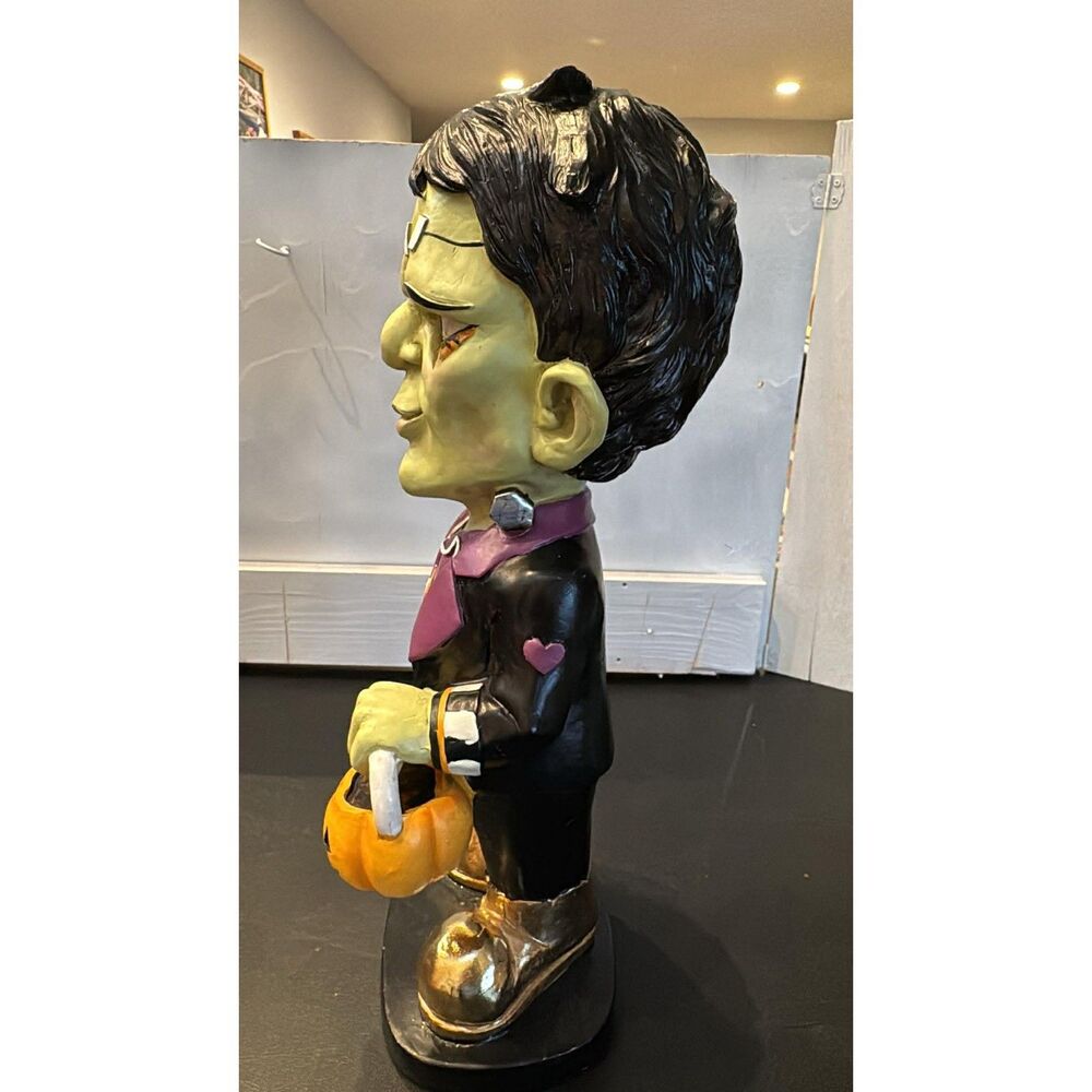 Frankenstein 16" Figurine Retro Halloween Decor - Picture 4 of 8